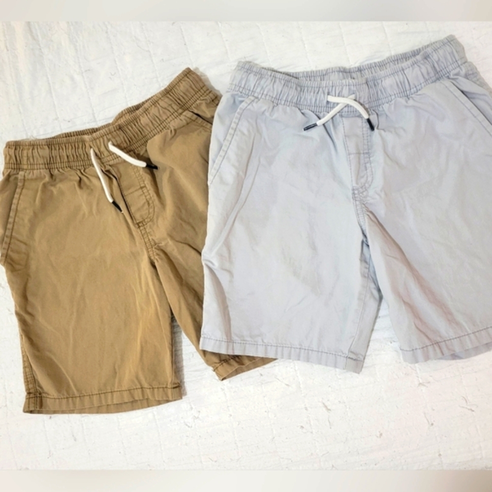 CAT & JACK Boy's Tan and Gray Shorts Comfortable Fit